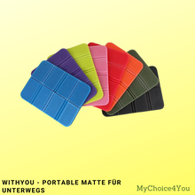 Lade das Bild in den Galerie-Viewer, WithYou - Portable Matte für unterwegs