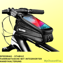 Lade das Bild in den Galerie-Viewer, SpeedBag - stabile Fahrradtasche mit integrierter Handyhalterung
