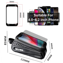 Lade das Bild in den Galerie-Viewer, SpeedBag - stabile Fahrradtasche mit integrierter Handyhalterung