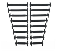 Lade das Bild in den Galerie-Viewer, BeCool - Kurze farbige Schnürsenkel aus Silikon(16er-Pack)