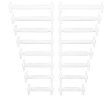 Lade das Bild in den Galerie-Viewer, BeCool - Kurze farbige Schnürsenkel aus Silikon(16er-Pack)