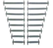 Lade das Bild in den Galerie-Viewer, BeCool - Kurze farbige Schnürsenkel aus Silikon(16er-Pack)