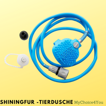 Lade das Bild in den Galerie-Viewer, ShiningFur - komfortable und praktische Tierdusche mit Massagebürste
