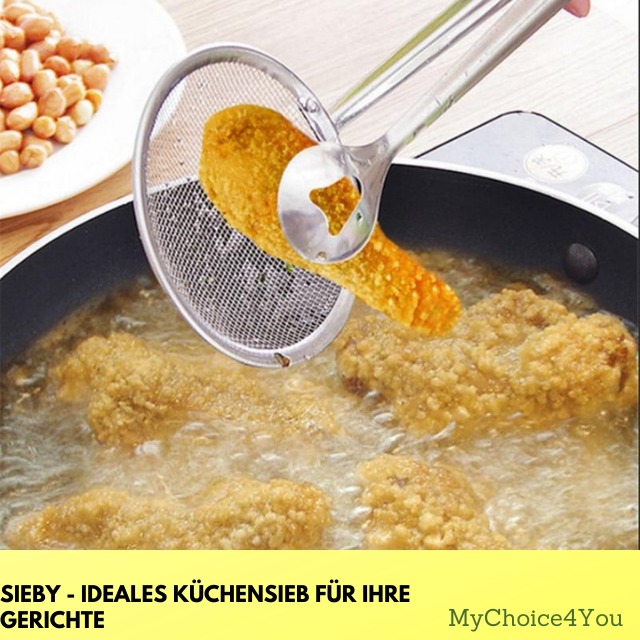 Sieby - ideales Küchensieb für ihre Gerichte
