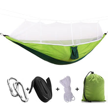 Lade das Bild in den Galerie-Viewer, NoDisturb - Camping/Hängematte mit Mosquito-Netz
