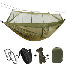 Lade das Bild in den Galerie-Viewer, NoDisturb - Camping/Hängematte mit Mosquito-Netz
