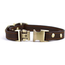 Lade das Bild in den Galerie-Viewer, Eleganza - Hundehalsband aus echtem Leder
