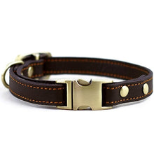 Lade das Bild in den Galerie-Viewer, Eleganza - Hundehalsband aus echtem Leder

